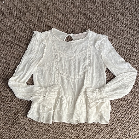 Zara Tops - Zara white blouse